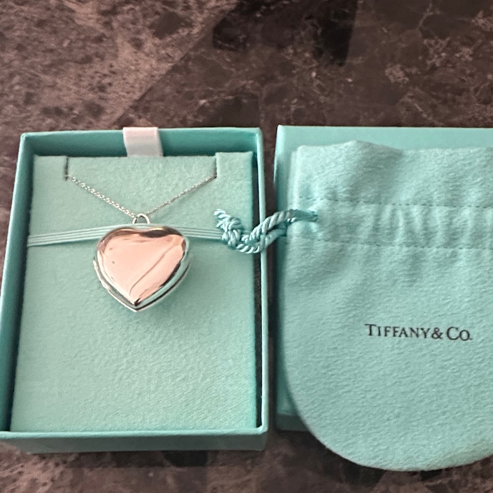 Tiffany & Co Heart Locket and Chain - Picture 11 of 15